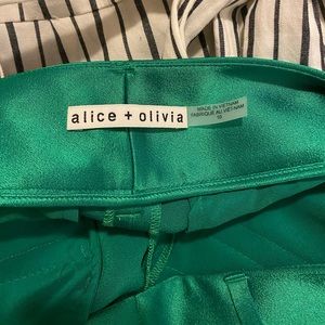 Alice + Olivia silk shorts
